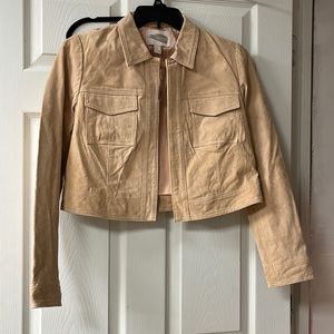 Forever 21 pink suede jacket size M